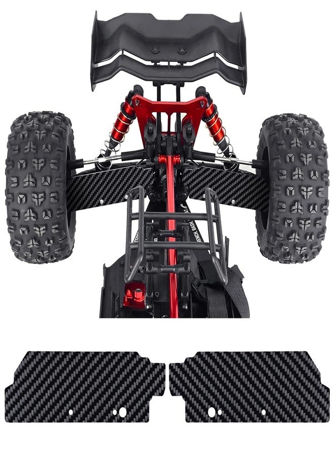 QUE-T Carbon Fiber Rear A-Arms Mudguard Fender Flares Mud Flaps for ARRMA 1/8 KRATON 6S EXB RC Car - Image 3